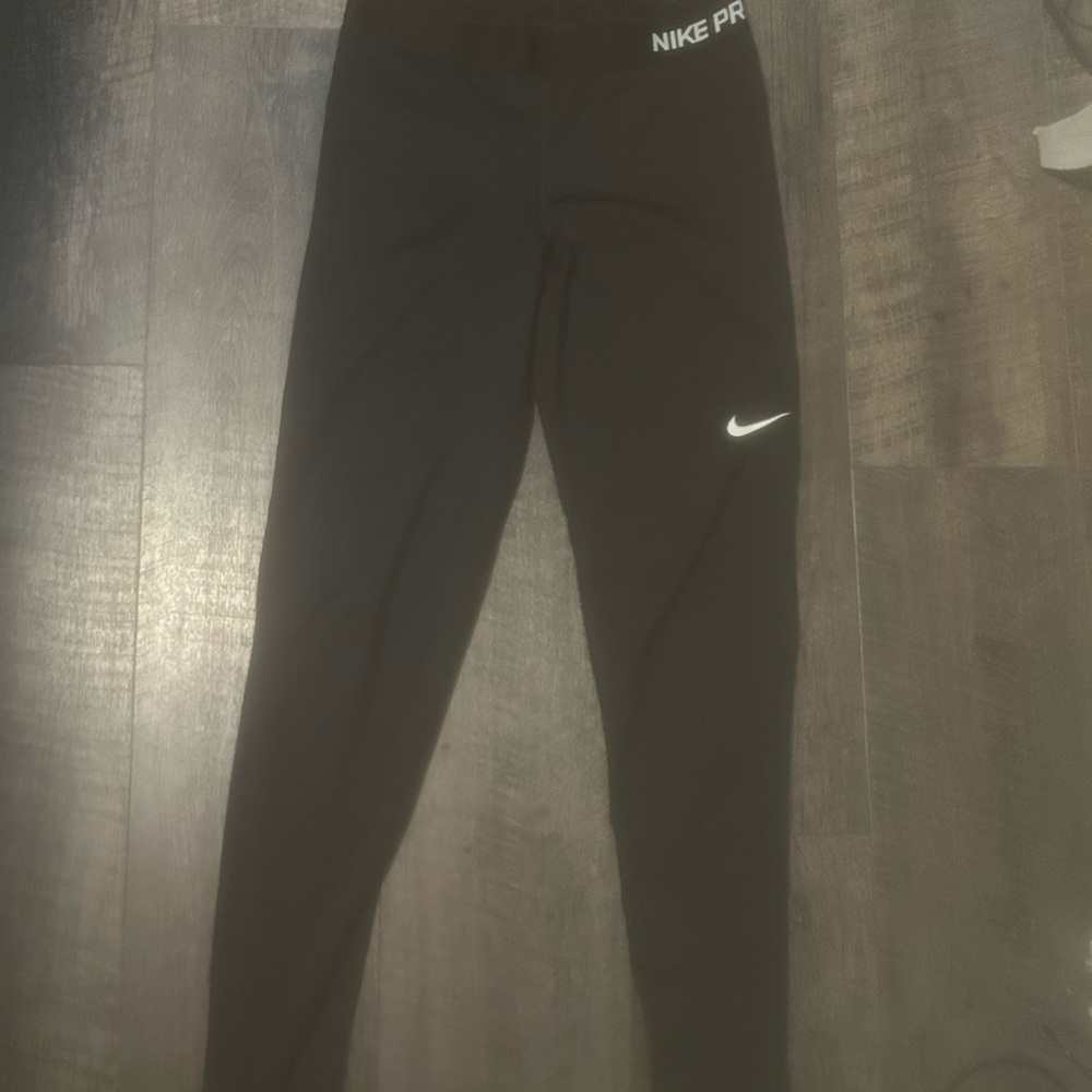 Nike Black Leggings with Tapered Fit